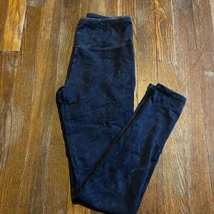 Acid black Hollister leggings